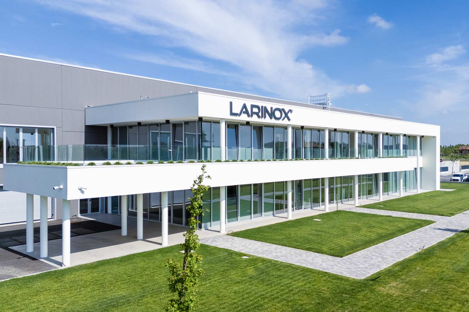 Nuova sede Larinox a Campodarsego - vista esterna